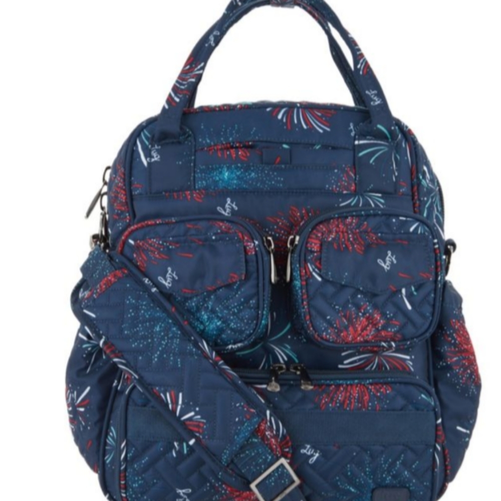 Brand Lug mini puddle jumper 2 bag FIRECRACKER 🧨